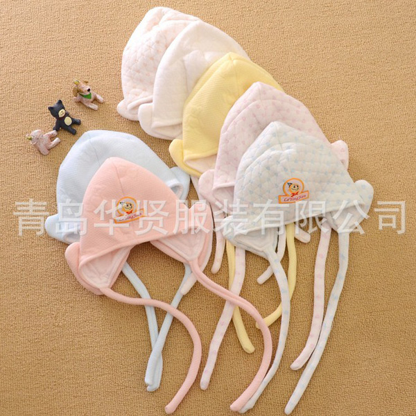 樂嬰健純棉保暖護(hù)耳帽