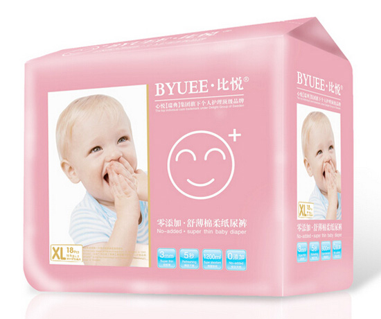 比悅舒薄棉柔紙尿褲XL碼18片