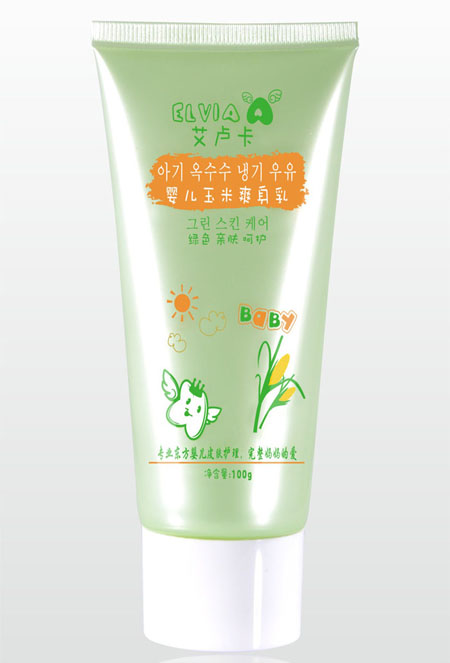 艾盧卡嬰兒玉米爽身乳