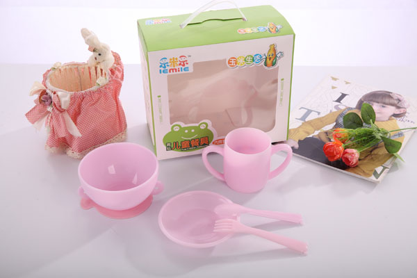 樂(lè)米樂(lè)青蛙兒童餐具套裝