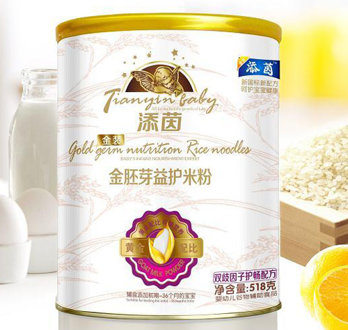 添茵雙歧因子護暢配方金胚芽益護米粉