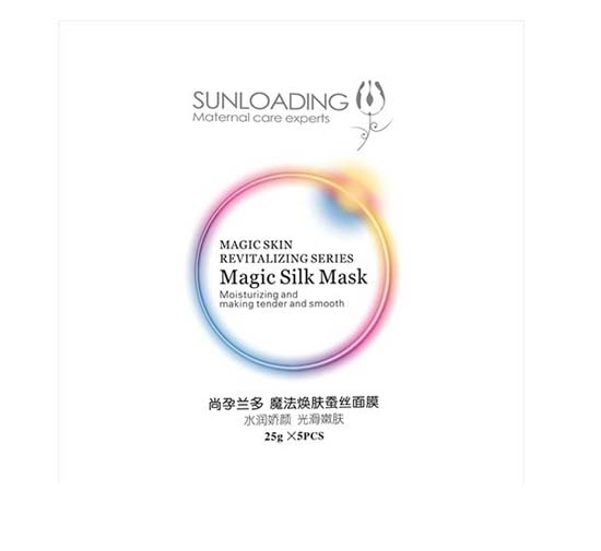 尚孕蘭多孕婦光滑魔法煥膚蠶絲面膜