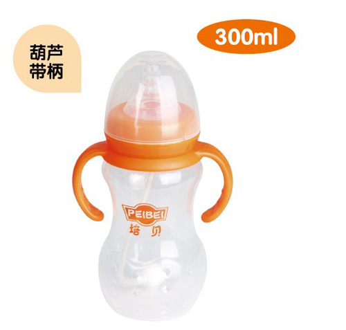 培貝葫蘆帶柄標(biāo)口徑自動奶瓶300ml
