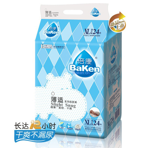 倍康薄適系列嬰兒紙尿褲XL碼