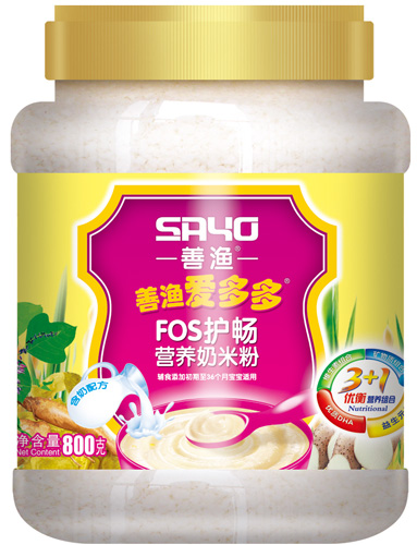 善漁愛多多FOS護(hù)腸營(yíng)養(yǎng)奶米粉