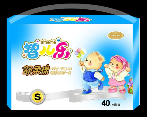 智兒樂舒柔棉嬰兒紙尿褲S碼