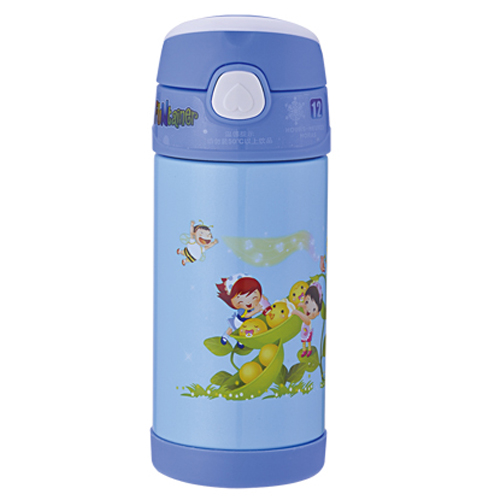 天使貝貝歡樂(lè)兒童水杯藍(lán)色