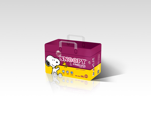 超薄干爽紙尿片中包36