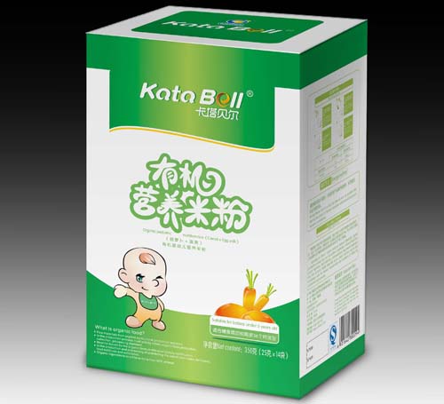 卡塔貝爾有機營養(yǎng)米粉(胡蘿卜+蛋黃)