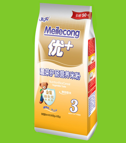 美樂聰蔬菜護(hù)腸營養(yǎng)米粉3段