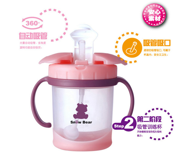 小白熊吸管訓(xùn)練杯