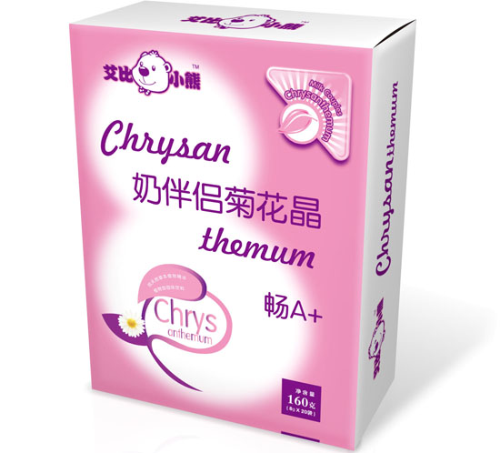 艾比小熊奶伴侶菊花晶盒裝