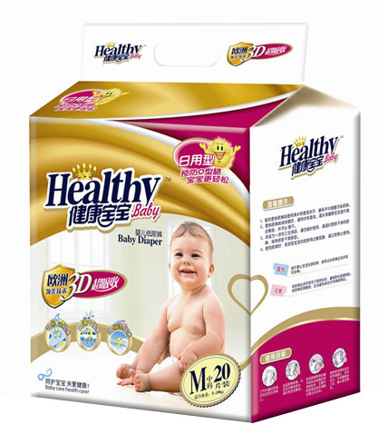 健康寶寶嬰兒紙尿褲M20片裝