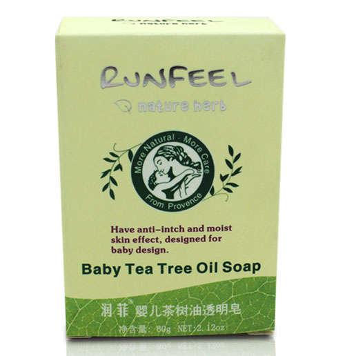 潤(rùn)菲嬰兒茶樹(shù)油皂
