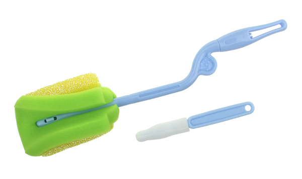 幼愛360度海綿旋轉奶瓶刷