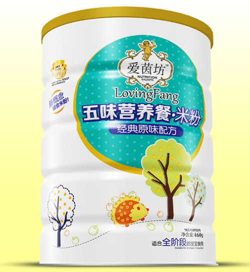 愛茵坊經典原味五味營養(yǎng)餐米粉鐵聽