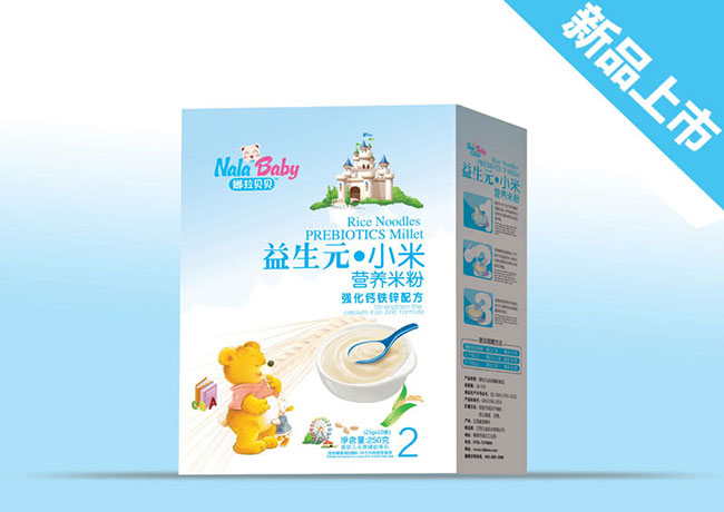 強化鈣鐵鋅配方-小米營養(yǎng)米粉盒裝