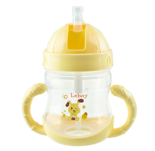 樂(lè)蓓嬰幼兒學(xué)飲杯6932黃色