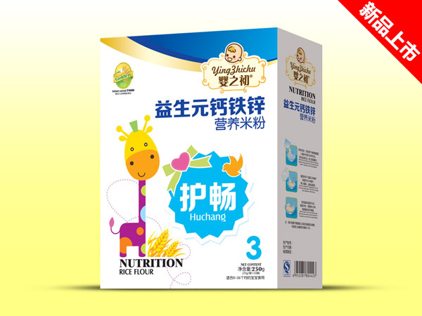 嬰之初益生元鈣鐵鋅護(hù)暢營養(yǎng)米粉