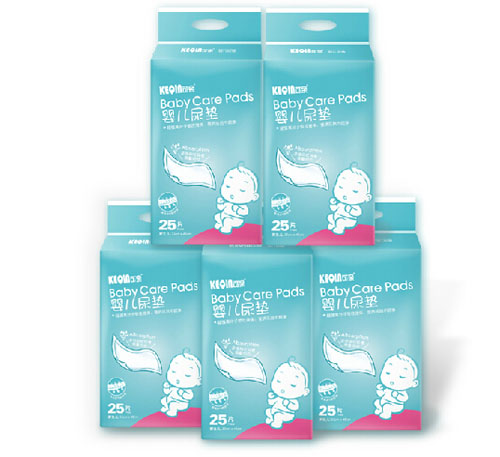 可親嬰兒尿墊5包125片套裝