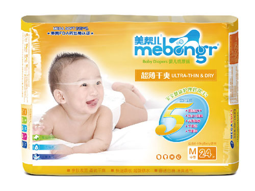 美幫兒超薄干爽尿褲M碼