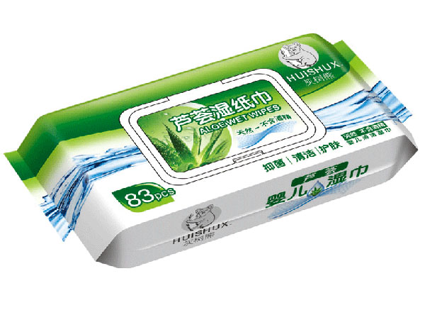 灰樹(shù)熊蘆薈濕紙巾83片