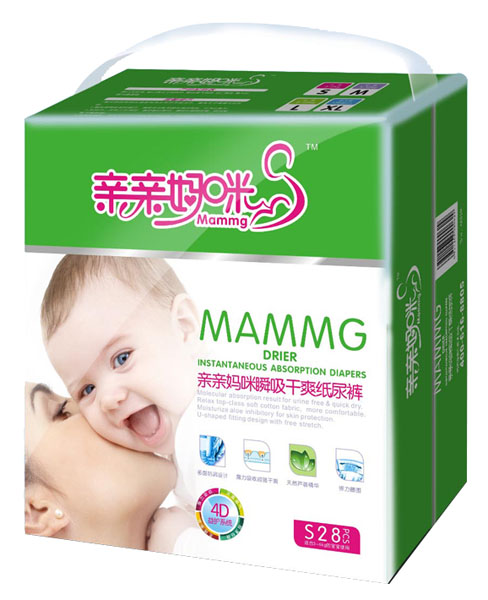 親親媽咪瞬吸干爽紙尿褲S28片