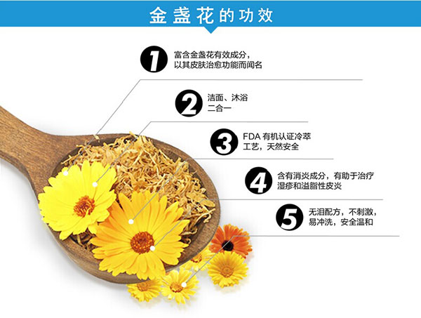 拉米扎比嬰幼兒金盞花洗發(fā)露