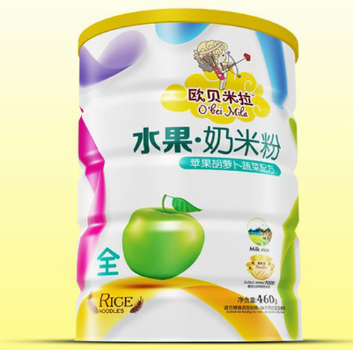 歐貝米拉蘋(píng)果胡蘿卜蔬菜奶米粉鐵聽(tīng)