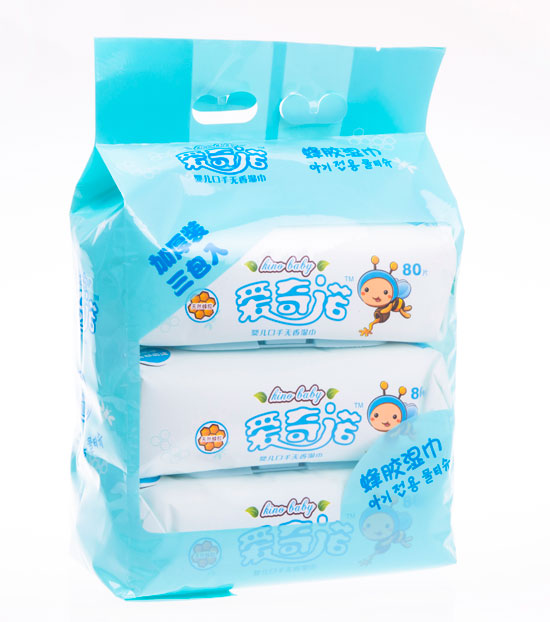 愛奇諾天然蜂膠嬰兒口手無(wú)香80片枕式加蓋三聯(lián)包(藍(lán))