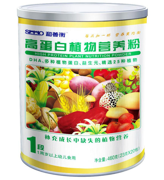 和善衡高蛋白植物營(yíng)養(yǎng)粉1段460g