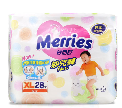 臺(tái)灣花王妙而舒紙尿褲XL碼26片