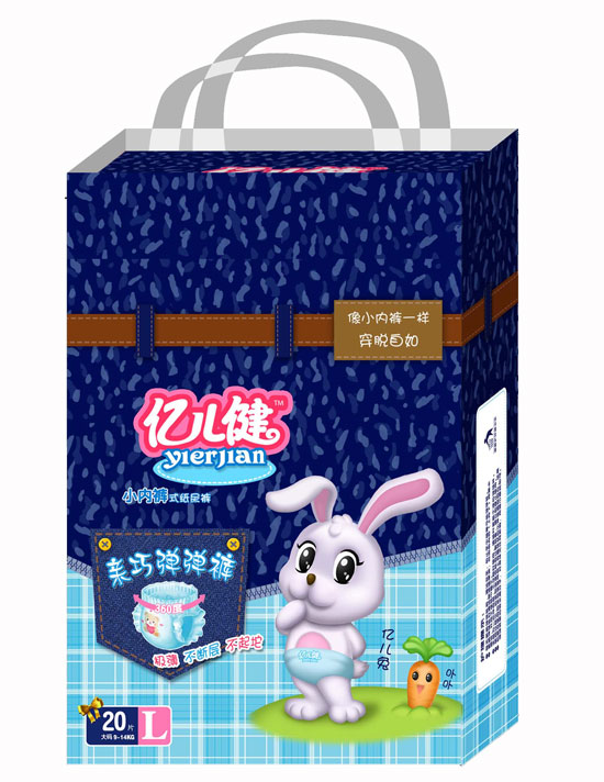 億兒健親巧彈彈紙尿褲L碼