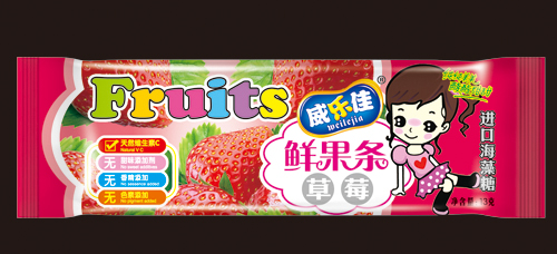 威樂(lè)佳鮮果條草莓味