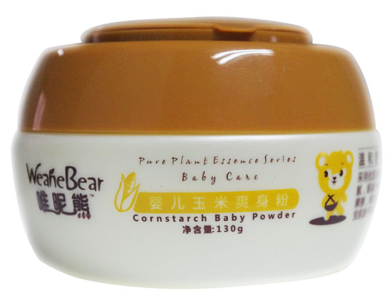 唯昵熊嬰兒玉米爽身粉