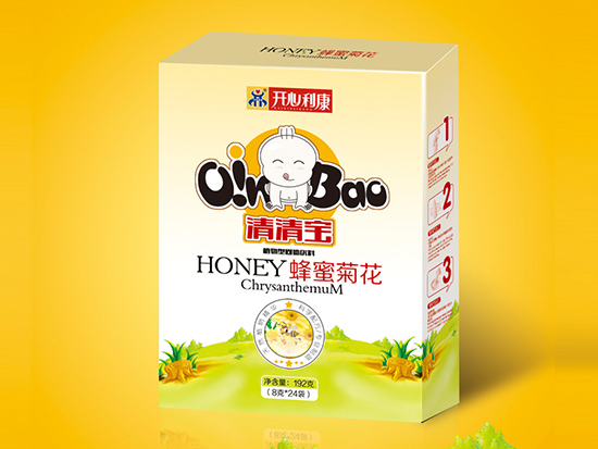開(kāi)心利康蜂蜜菊花清清寶盒裝