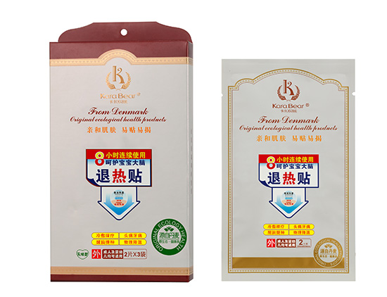 卡拉貝熊6片寶寶護(hù)腦退熱貼