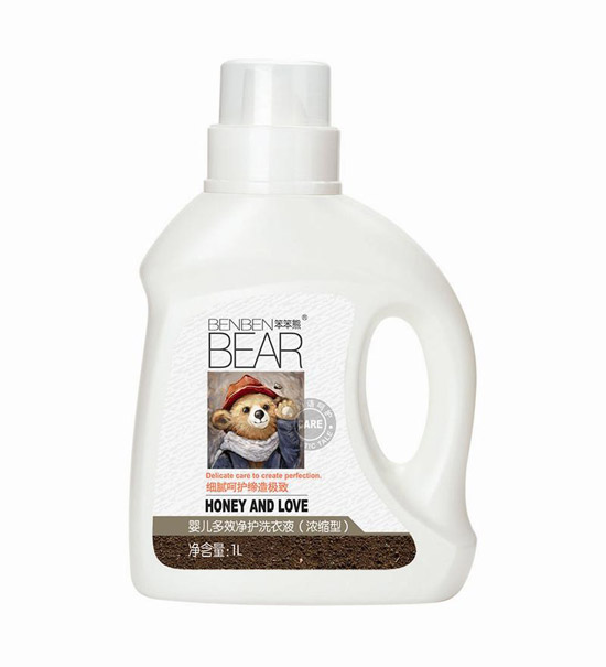 笨笨熊嬰兒多效凈護(hù)洗衣液