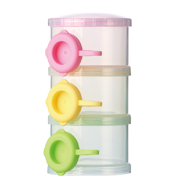 媽咪樹(shù)豪華三層奶粉定量盒側(cè)開(kāi)口