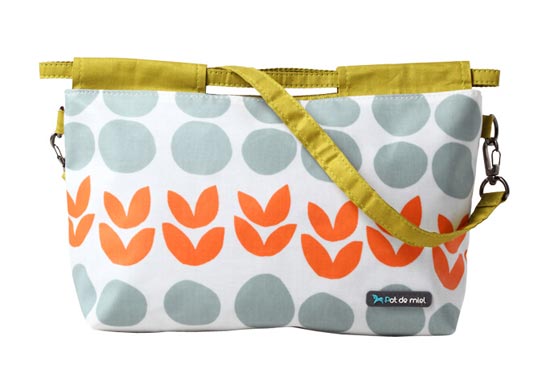 Potdemiel綠色帶袋包