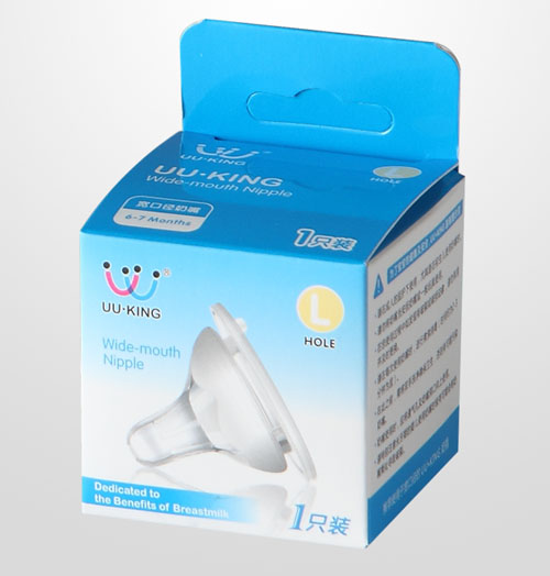UU·KING寬口口徑自然實感奶嘴L