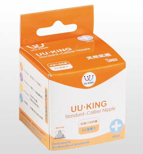 UU·KING標(biāo)準(zhǔn)口徑母乳實(shí)感奶嘴十字孔