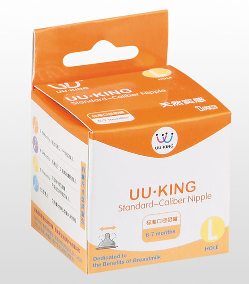 UU·KING標(biāo)準(zhǔn)口徑母乳實(shí)感奶嘴L