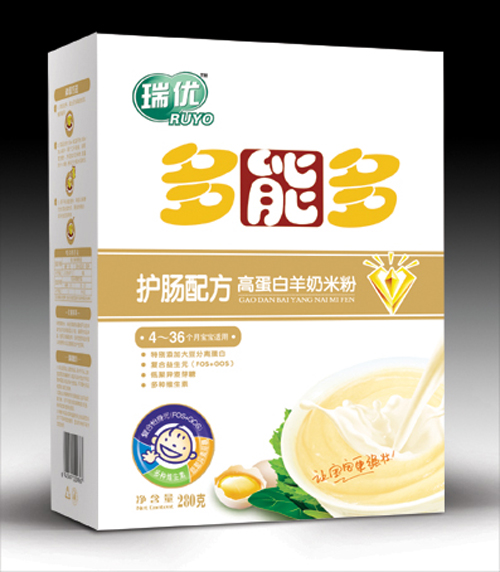 瑞優(yōu)多能多高蛋白羊奶米粉