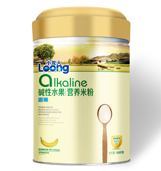 小龍人香蕉堿性水果營養(yǎng)米粉