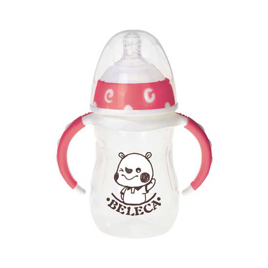貝樂(lè)嘉PP奶瓶120ML(紅色)