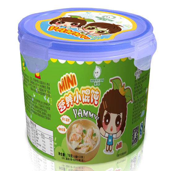 麥聰蝦仁蔬菜+魚肉豆腐營養(yǎng)小餛飩