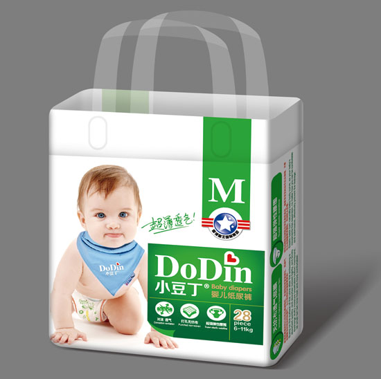 復件小豆丁yinge超波透氣紙尿褲M