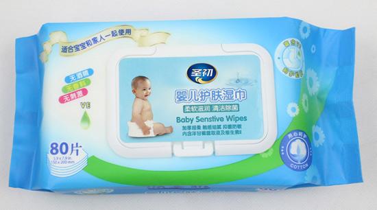 圣初嬰兒護(hù)膚濕巾