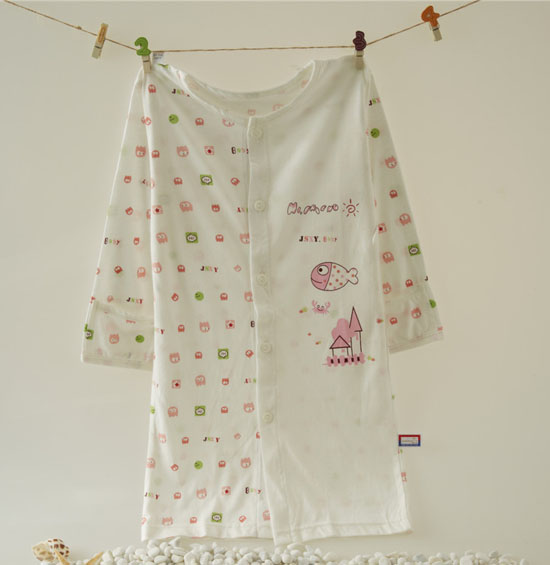 金色小魚(yú)麻塞爾纖維單面小魚(yú)護(hù)手長(zhǎng)袍